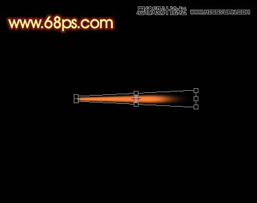 Photoshop制作漂亮的放射烟花效果