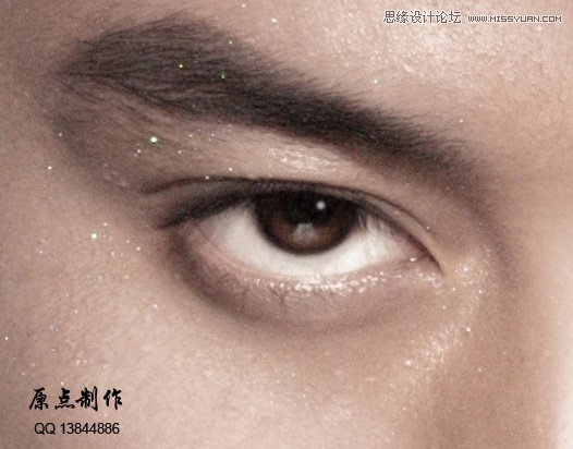 Photoshop调出帅哥质感的古铜色皮肤效果