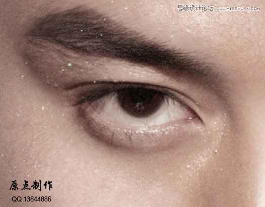 Photoshop调出帅哥质感的古铜色皮肤效果