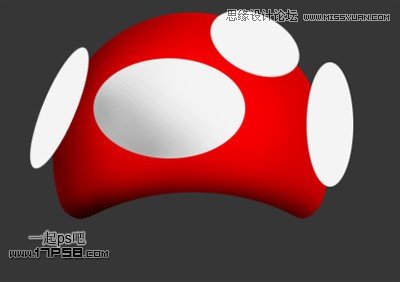 Photoshop制作超级玛丽蘑菇图标