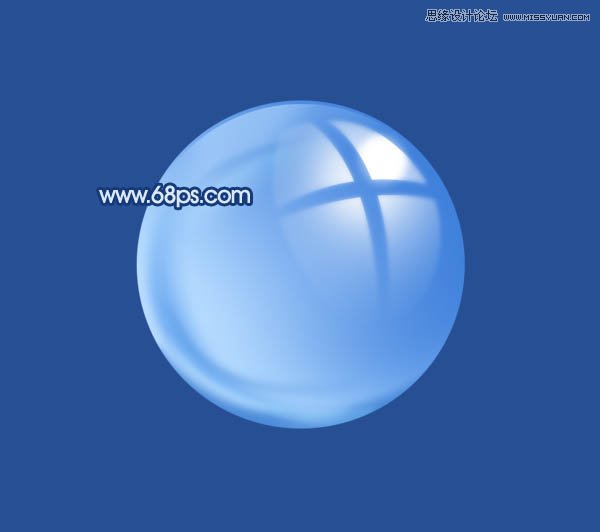 Photoshop绘制质感的水晶球