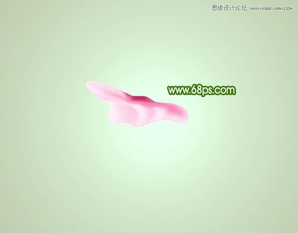 Photoshop绘制鲜嫩的玫瑰花教程