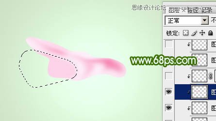 Photoshop绘制鲜嫩的玫瑰花教程