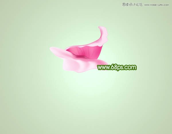 Photoshop绘制鲜嫩的玫瑰花教程