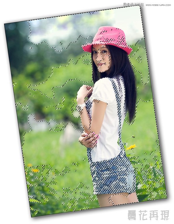 Photoshop调出MM照片漂亮的阿宝色调