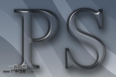 Photoshop绘制漂亮的立体塑料字