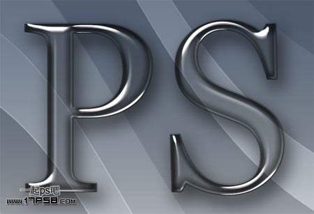 Photoshop绘制漂亮的立体塑料字