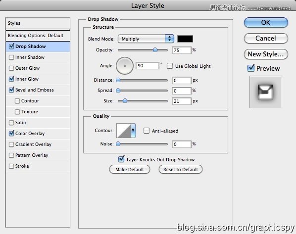 Phhotoshop用图层样式制作漂亮的金属按钮