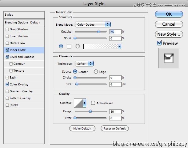 Phhotoshop用图层样式制作漂亮的金属按钮