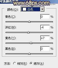 Photoshop调出另类的人物黄色调