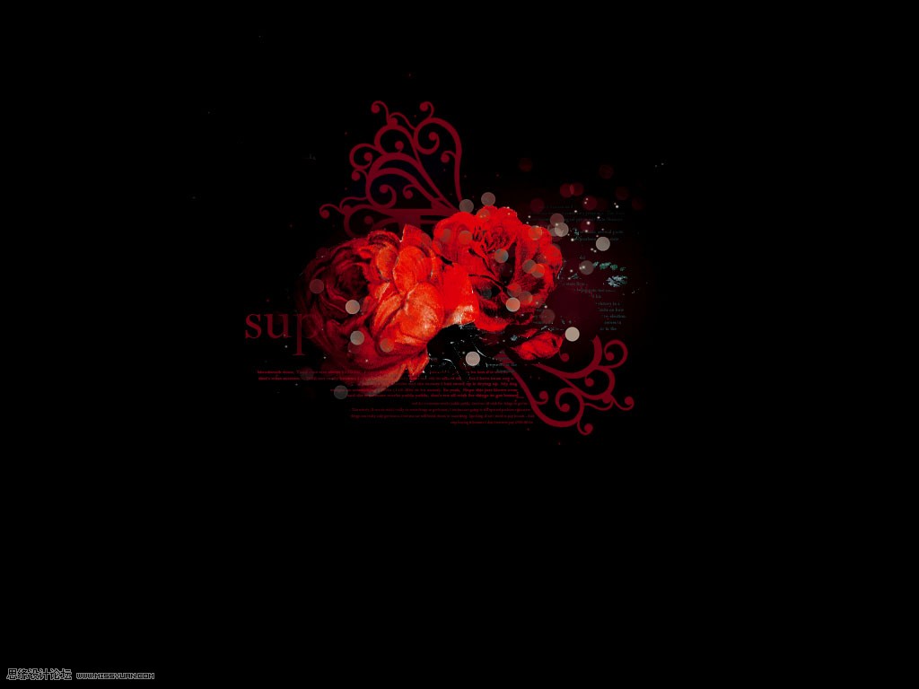 Photoshop制作动漫溶图成签教程