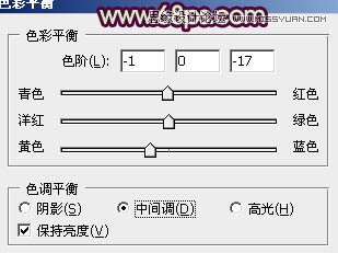 Photosho给外景人物调出褐色效果
