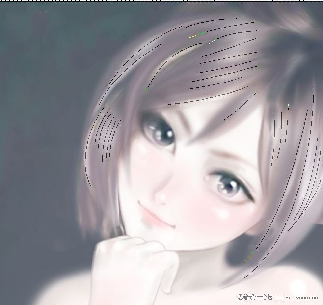 Photoshop把照片转成日式卡通动漫效果