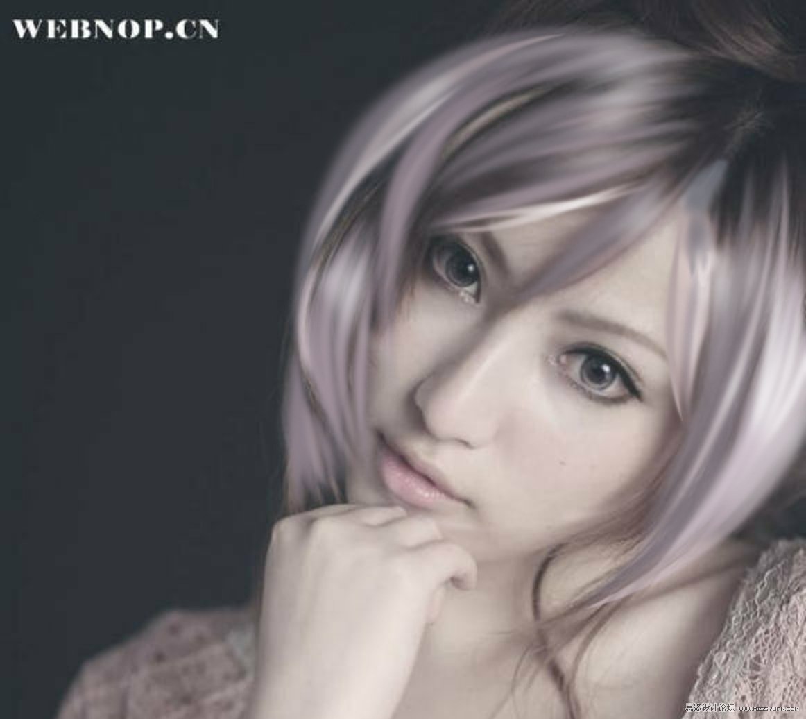 Photoshop把照片转成日式卡通动漫效果