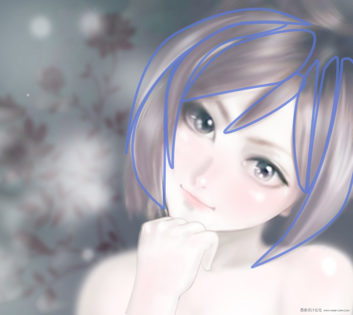 Photoshop把照片转成日式卡通动漫效果