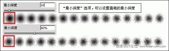 Photoshop基础教程:实例解析画笔工具中的纹理参数