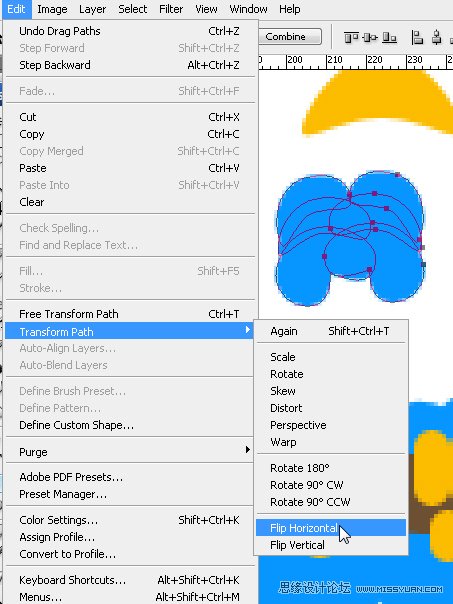 Photoshop绘制漂亮的Twitter小鸟教程