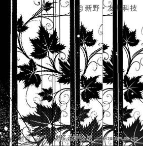 Photoshop鼠绘精细的黑白古典人物插画