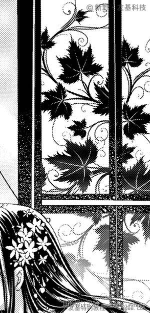 Photoshop鼠绘精细的黑白古典人物插画