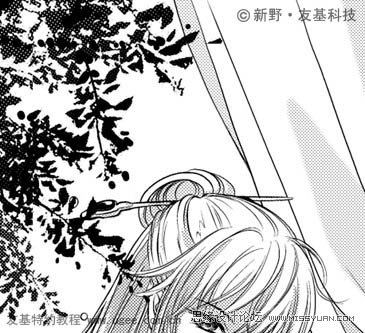 Photoshop鼠绘精细的黑白古典人物插画