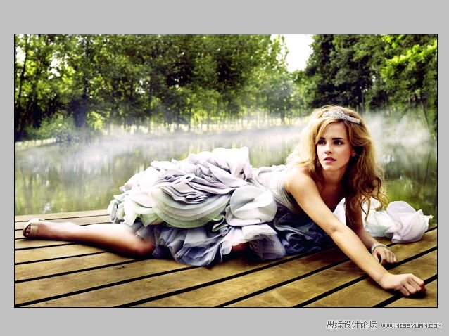 Photoshop调出人物照片高对比度清晰色调