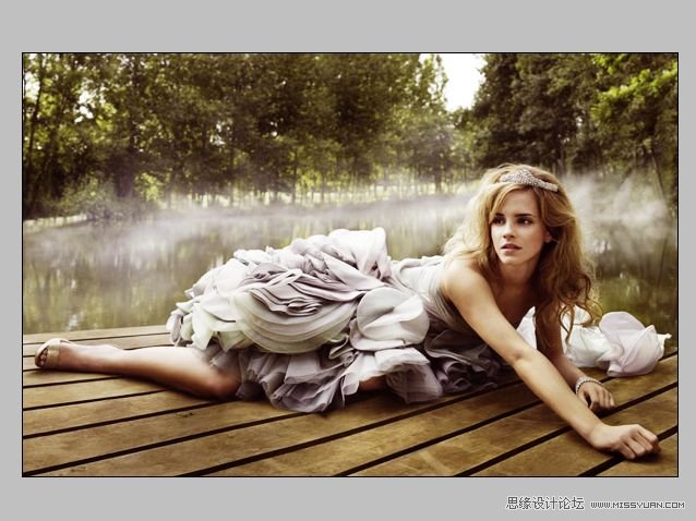 Photoshop调出人物照片高对比度清晰色调