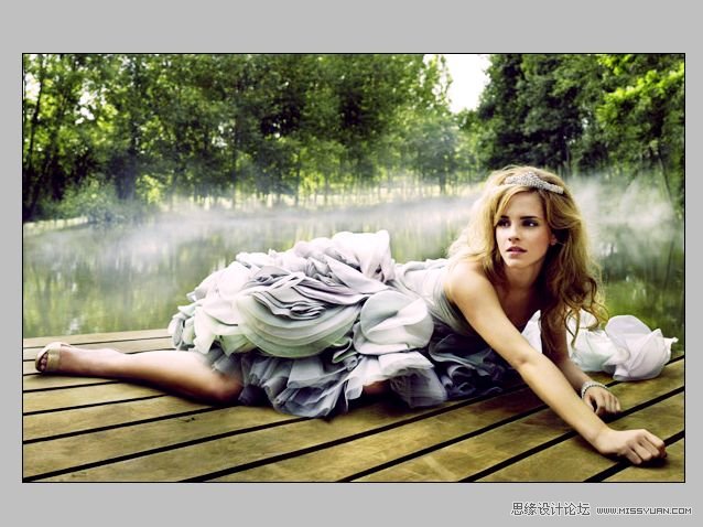 Photoshop调出人物照片高对比度清晰色调