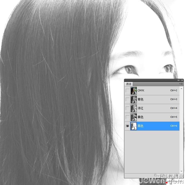 Photoshop解析在CMYK模式调整人像技巧