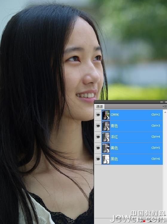 Photoshop解析在CMYK模式调整人像技巧