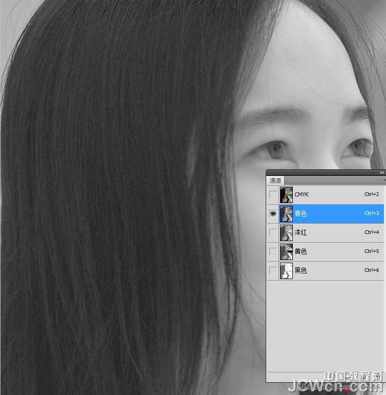 Photoshop解析在CMYK模式调整人像技巧