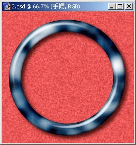 Photoshop绘制漂亮的手镯效果