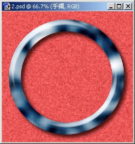 Photoshop绘制漂亮的手镯效果