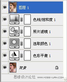 Photoshop调出清透水润感彩妆效果