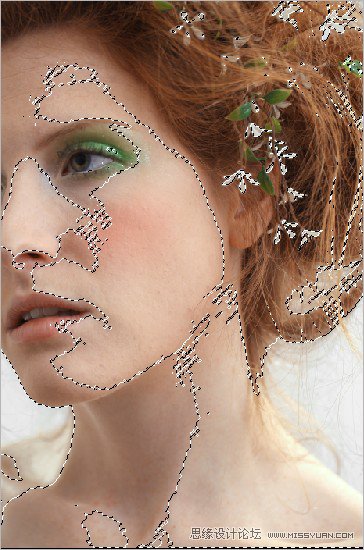 Photoshop调出清透水润感彩妆效果