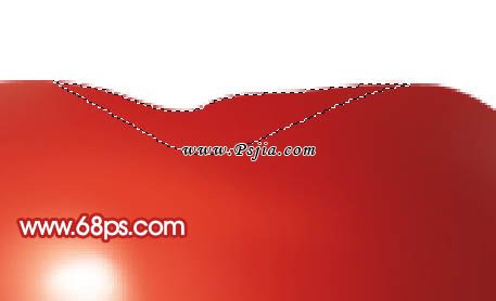 Photoshop绘制逼真的红富士苹果